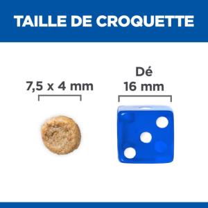 Hill's Science Plan Mature Adult Small & Mini croquettes pour petit chien âgé au poulet 3kg