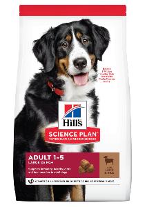 HILL'S SCIENCE PLAN croquettes pour Chien Adulte de Grande Race à l'Agneau et au Riz 12kg