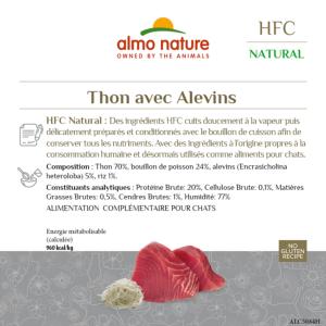 HFC NATURAL THON ALEVINS 70G