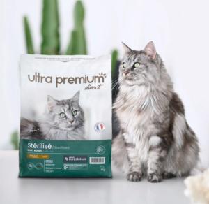 ULTRA PREMIUM SANS CEREALES CHAT ADULTE STERILISE 3 KG