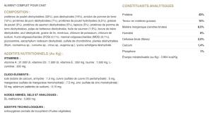 ULTRA PREMIUM SANS CEREALES CHAT ADULTE STERILISE 3 KG