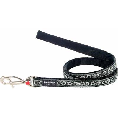 RED DINGO Dog laisse Design Cosmos Black M 20mm x 1.2m