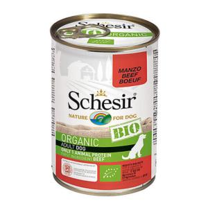 SCHESIR BIO - boite BIO 400 g - Chien - Boeuf bio