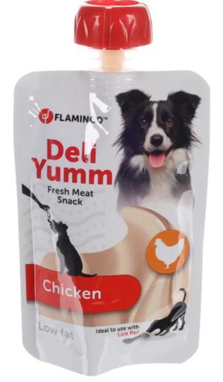 FRIANDISES CHIEN DELI YUMM PÂTÉ POULET 90GR