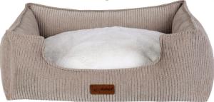 CORBEILLE CORDUROY 70x60x23CM BEIGE