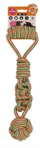 JOUET CHIEN CORDE NOEUD CABESTAN