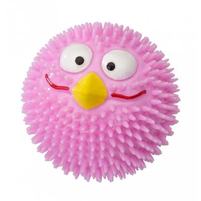 Rubber Lucky Bird Avec Goût Fraise S - 6,3CM rose