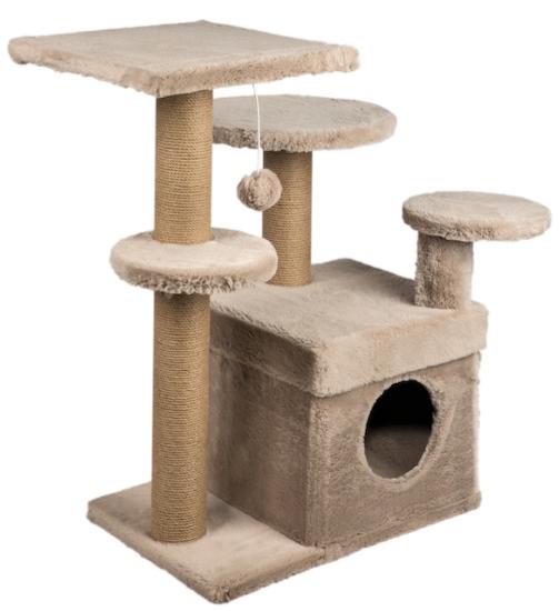 ARBRE A CHAT DENVER 86x65x87cm BEIGE