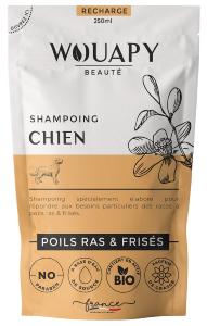 RECHARGE SHAMPOING CHIEN POILS RAS ET FRISES 250 ML