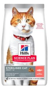 Hill's Science Plan Chat Adult Sterilised Cat Saumon 3kg