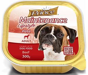 PRINCE PATE DOG 300G BOEUF