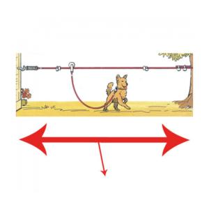 CABLE D'ATTACHE  4mm x 3m