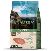 BRAVERY PUPPY CHICKEN MED-LARGE BR. 4 KG