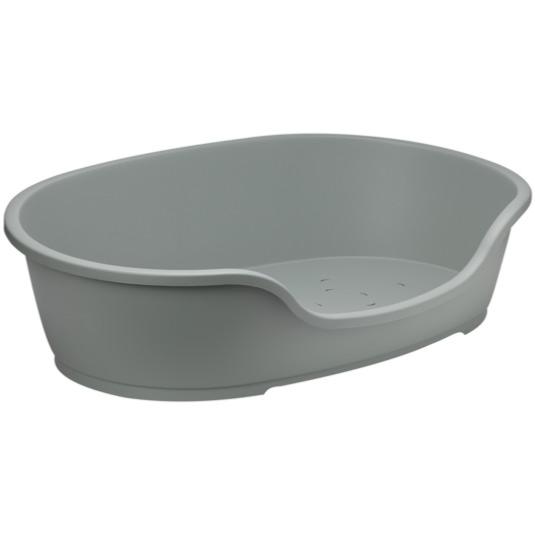 Lit chien plastique 70cm GRIS