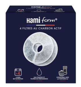 HAMIFORM 4 FILTRES FONTAINE 2L (EX164) 