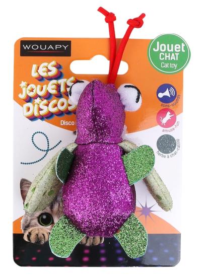 JOUET CHAT DISCO FLIP + AILES CRISSANTES