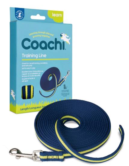 COACHI LONGE ENTRAINEMENT BLEU & JAUNE 5M