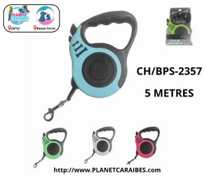 LAISSE CHIEN RETRACTABLE 5 METRES