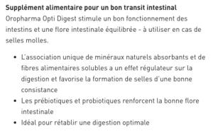 OROPHARMA OPTI DIGEST CHIEN 250g