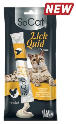 SOCAT LICK QUID POULET X4 - 56G