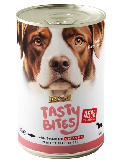 PRINCE TASTY BITES SAUMON 405G