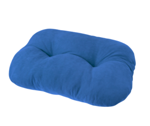 COUSSIN GALETTE 70 x 45 cm BLEU		