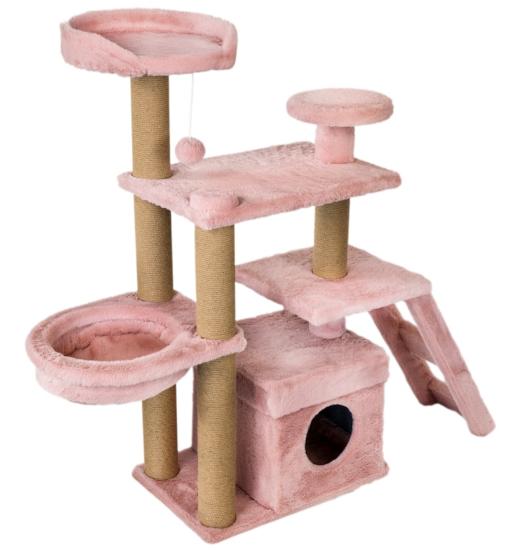 ARBRE A CHAT VEGAS 160x55x124cm ROSE