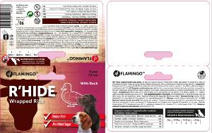 FRIANDISES CHIEN R'HIDE CÔTE CANARD 12CM 30GR / 3 ST 90GR