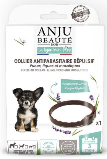 ANJU COLLIER ANTIPARASITAIRE REPULSIF CHIOT