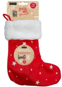 JOUET CHIEN BOTTE NOEL CHAT FRIANDISE + JOUET