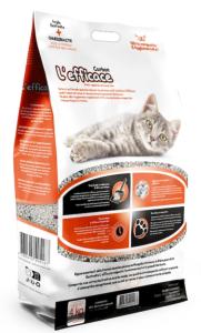 LITIERE BENTONITE "L'EFFICACE CARBON" 4KG