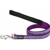 RED DINGO Dog laisse Design Safari Purple M 20mm x 1.2m