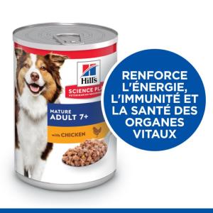 Hill's Science Plan Chien Mature Adult Poulet Boite 370g