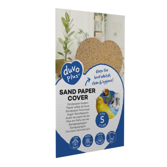 Papier sablé de fond M - 6pcs - 25x40cm