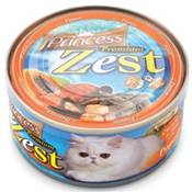 PRINCESS Premium ZEST Chicken & Tuna w Papaya 170g ORANGE