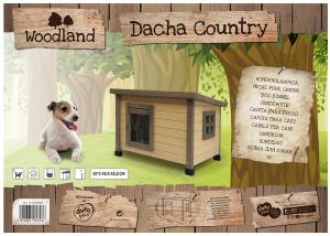 NICHE CHIEN DACHA COUNTRY 57x45x42,5cm