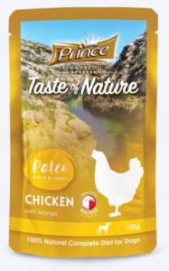 PRINCE TASTE OF NATURE PALEO POUCHES Chicken Mango 150g