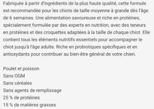 PRINCE GRAIN FREE PUPPY M/L 4KG