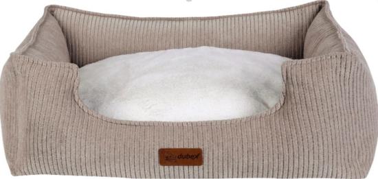 CORBEILLE CORDUROY 70x60x23CM BEIGE