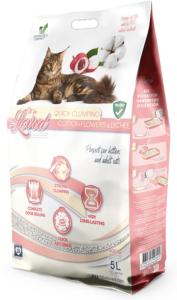 Litière TO BE LOVED RIBAMBELLE FLEUR DE COTON & LETCHI 5L