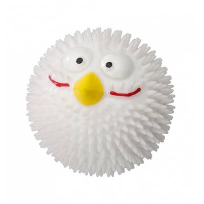 Rubber Lucky Bird Avec Goût Vanille S - 6,3CM blanc