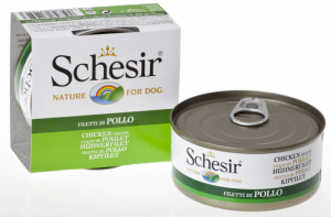 SCHESIR boite 150 g - Chien - en gelée - Filets de poulet