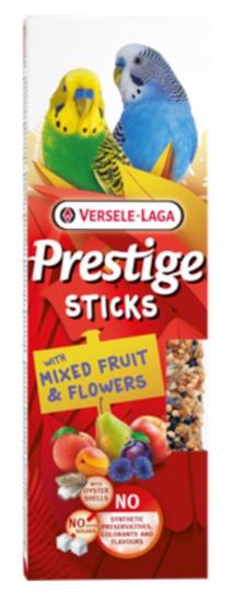 Sticks Petites Perruches avec Mélange de Fruits & Fleurs x2