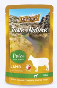 PRINCE TASTE OF NATURE PALEO POUCHES Lamb with Rosemary 150g