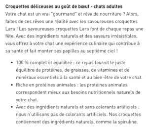 LARA ADULT BOEUF 1.9KG
