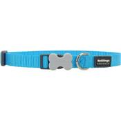 RED DINGO Dog collier unis Classic Turquoise M 20mm x 31-47cm