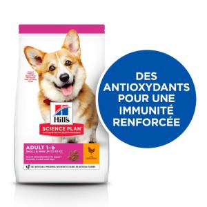 Hill's Science Plan Adult Small & Mini croquettes pour petit chien au poulet 3kg