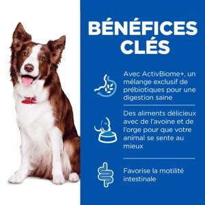 Hill's Science Plan Perfect Digestion Medium croquettes pour chien 12kg