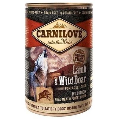CARNILOVE (CANS) Wild Meat Lamb & Wild Boar 400g (sans Céréales)