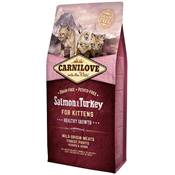 CARNILOVE CAT - Salmon & Turkey for Kittens - Healthy Growth (sans céréales) 6kg